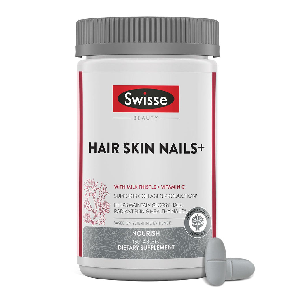 Swisse Biotin Hair Skin and Nails Vitamins - 150 Tablets