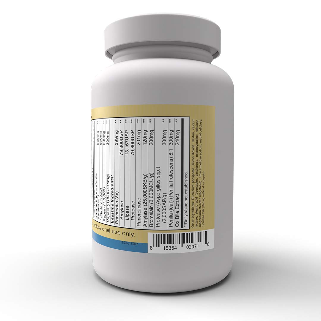 Priority One Vitamins Hypo Gest Digestive Enzyme - 120 Tablets - image 4