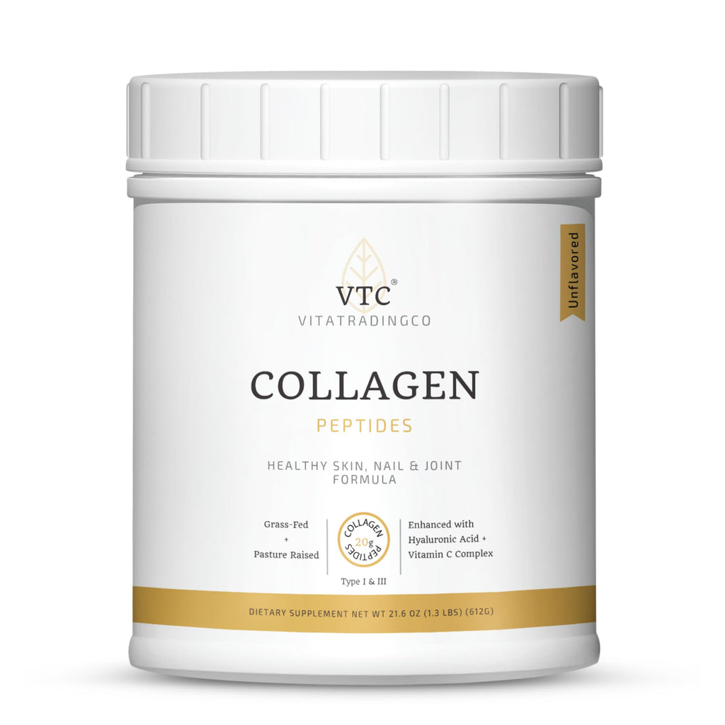 VTC Grass-Fed Collagen Peptides Powder - 30 Servings