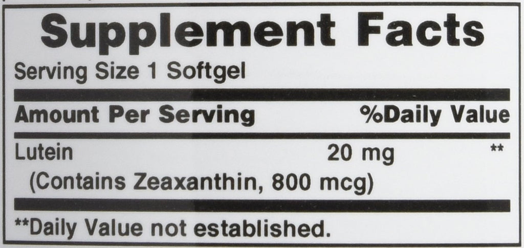Nature's Bounty Lutein