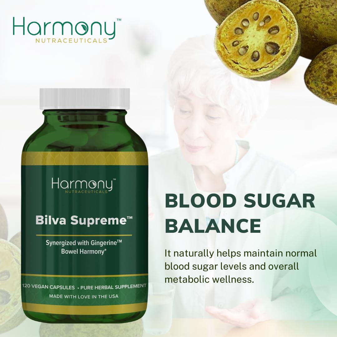 Harmony Nutraceuticals Bilva Supreme Digestive Support - 120 Vegan Capsules - image 3