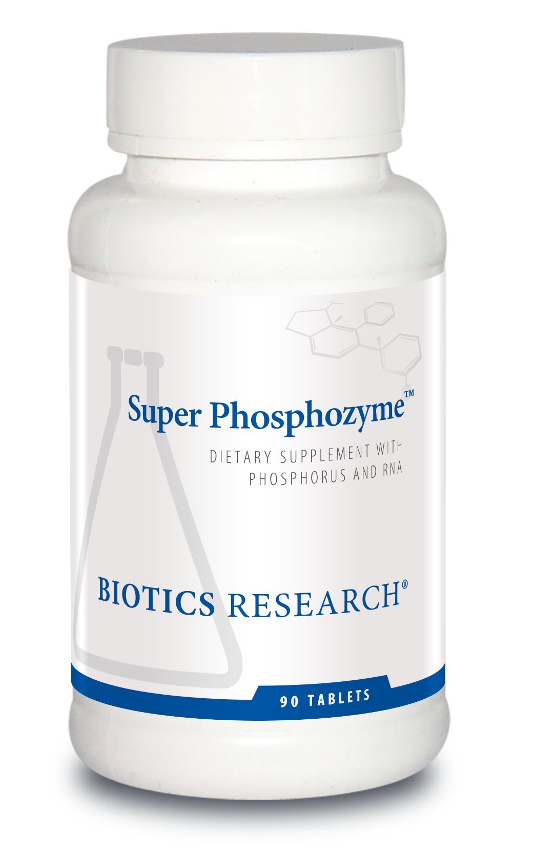 BIOTICS RESEARCH Super Phosphozyme Phosphorous & RNA - 90 Tablets