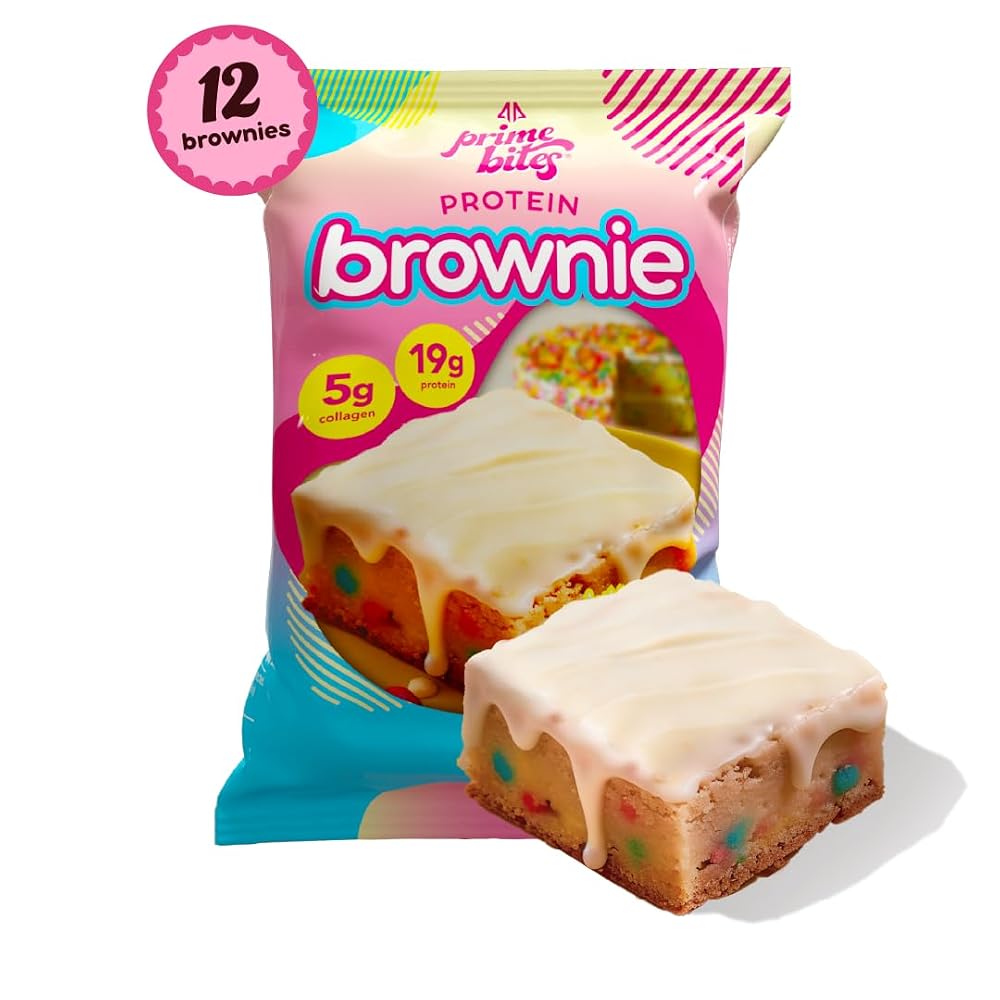Alpha Prime Supplements High Protein Brownie Birthday Cake - 12ct - image 2