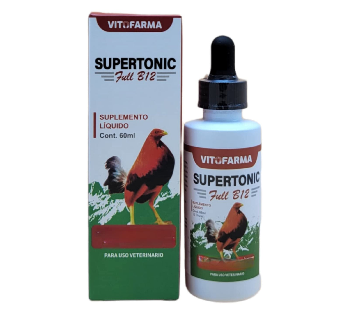 VITOFARMA Supertonic Full B12 for Rooster Multivitamin Liquid - 60ml - image 5