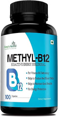 SENTA Vitamin B12 Methyl B12 Methylcobalamin - 100 Capsules