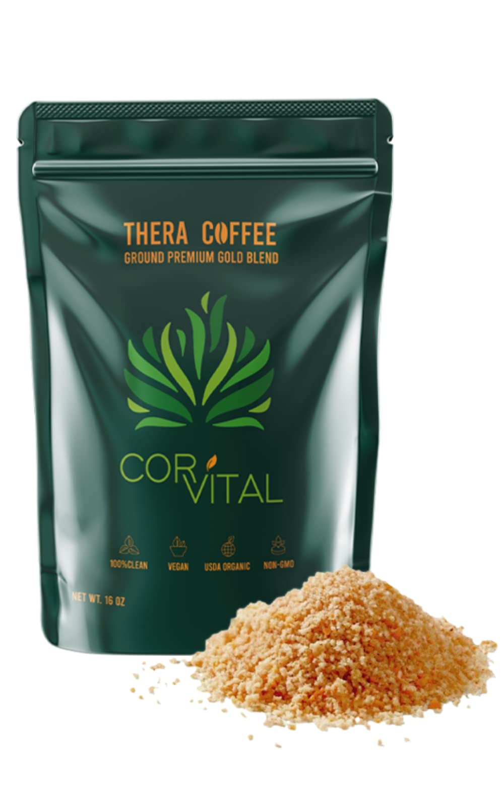 Cor-Vital Organic Coffee Enema - 16 Ounce