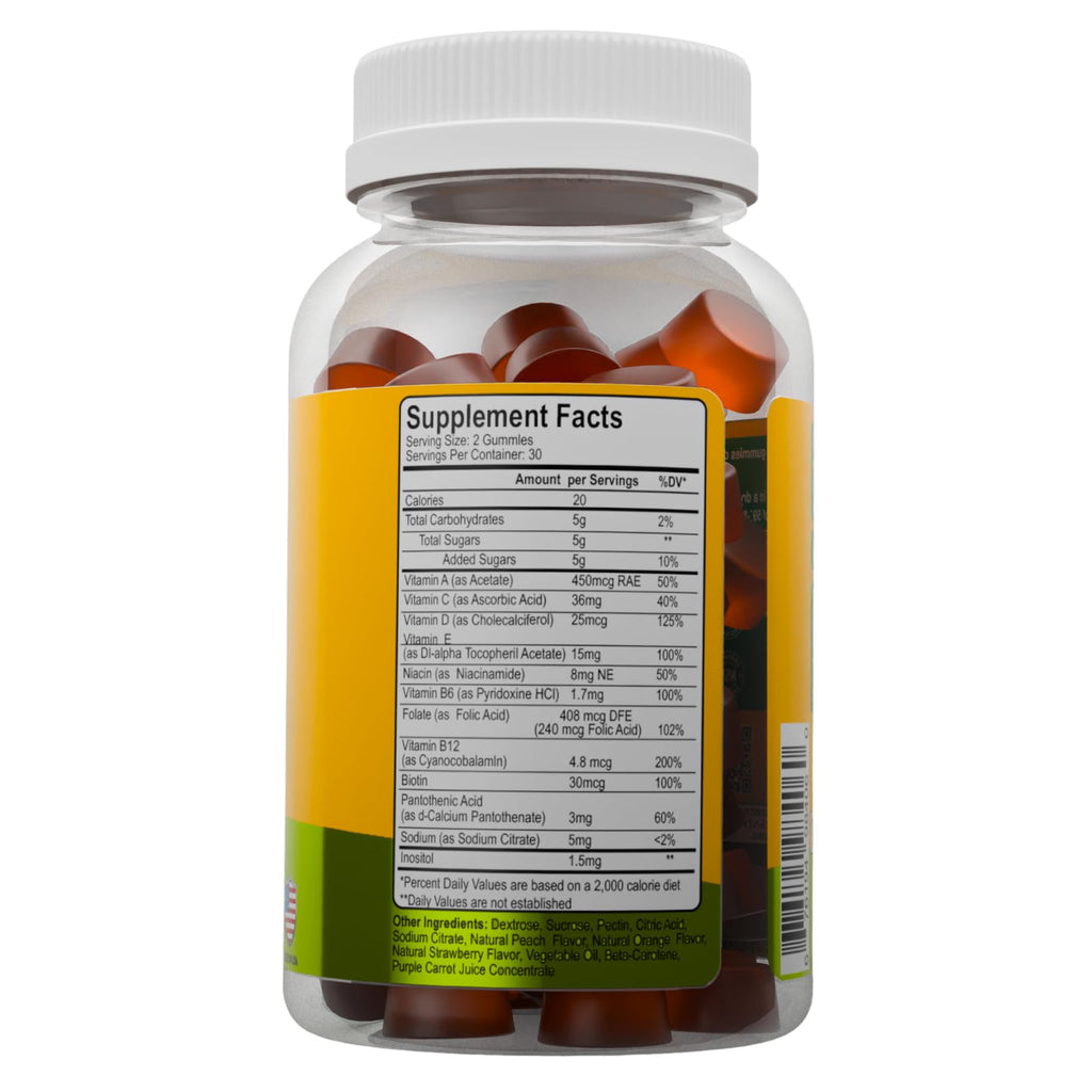 ALFA VITAMINS MultiVitamins for Adults Immune Support - 60 Gummies - image 2