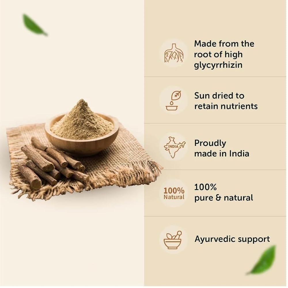 OnMexa Licorice Root Powder 100% Natural - 100g - image 4