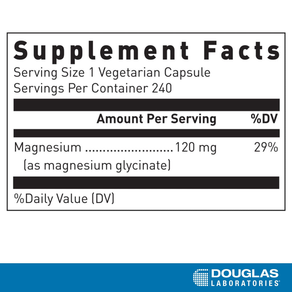 Douglas Laboratories Magnesium Glycinate - 240 Capsules - image 2