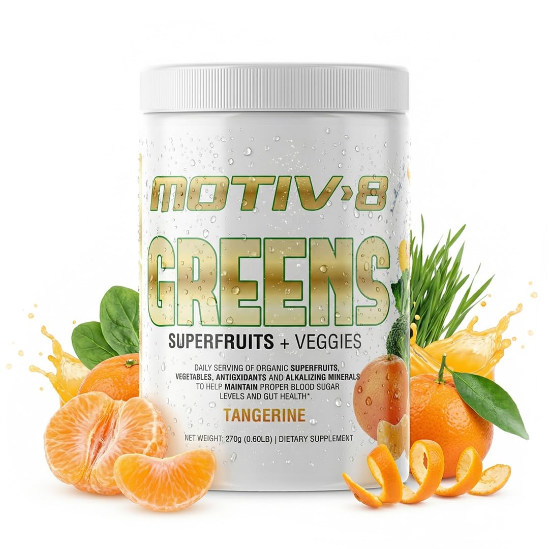 Motiv-8 Greens Superfruits & Veggie Superfood Powder - 30 Servings