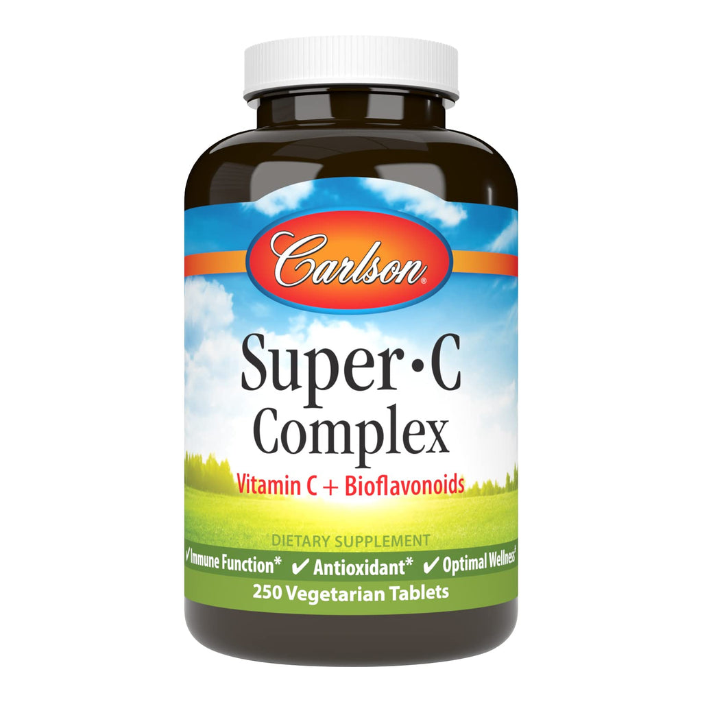 Carlson Super-C Complex 500 mg Vitamin C - 250 Tablets