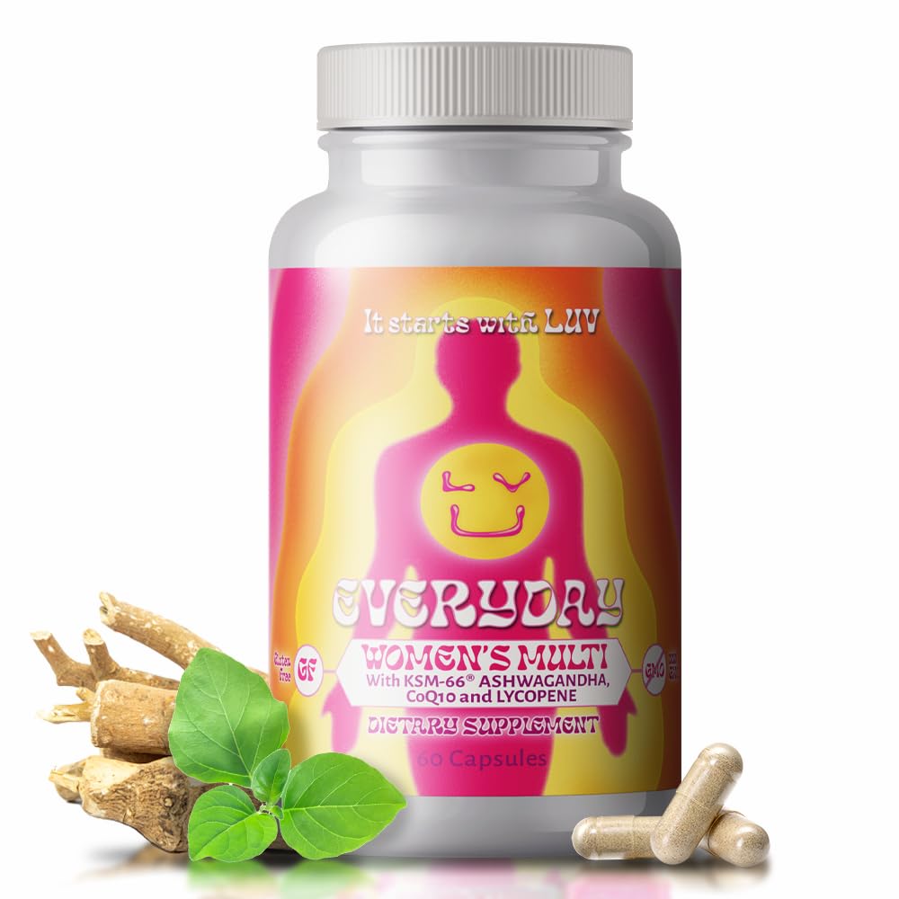 LUV Everyday Women's Multivitamin 50+ Formula - 60 Capsules