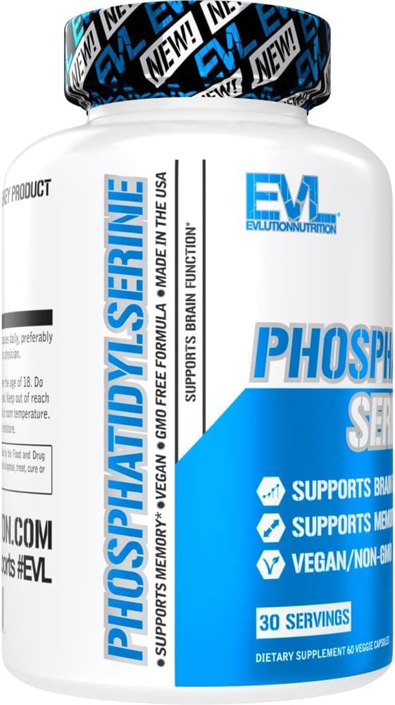 Evlution Phosphatidylserine 300mg Brain Support - 60 Capsules - image 4