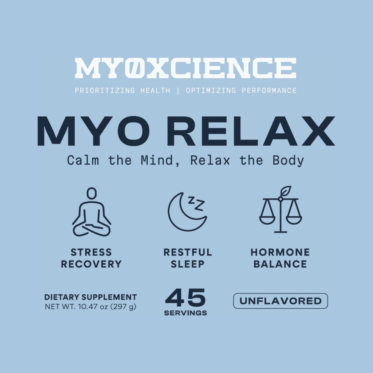 MYOXCIENCE Myo Relax & Calm Magnesium Powder - 45 Servings - image 8