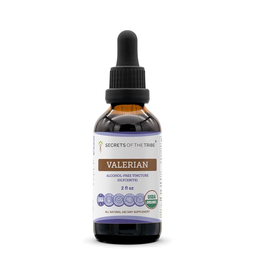 Secrets of the Tribe Valerian USDA Organic