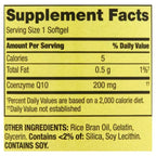 Convergence Spring Valley CoQ10 Rapid Release Softgels 200mg - 150 Count - image 2