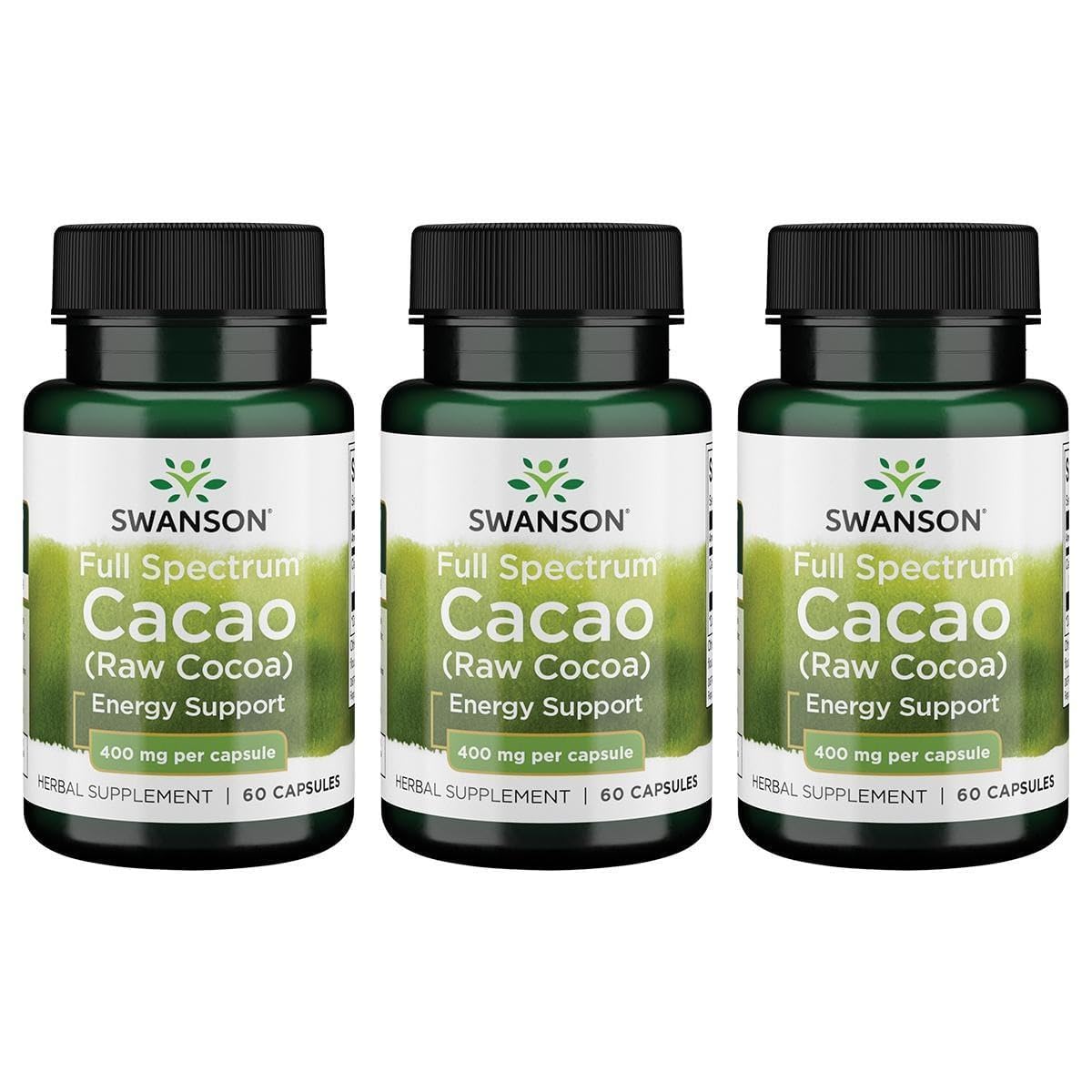 Swanson Full Spectrum Cacao (Raw Cocoa) - Herbal Supplement Promoting