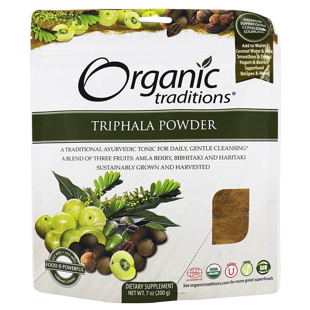 Organic Traditions Triphala Powder - 200 g