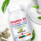 New Roots Herbal Vitamin D3 2,500 IU - 90 Vegetarian Capsules - image 6