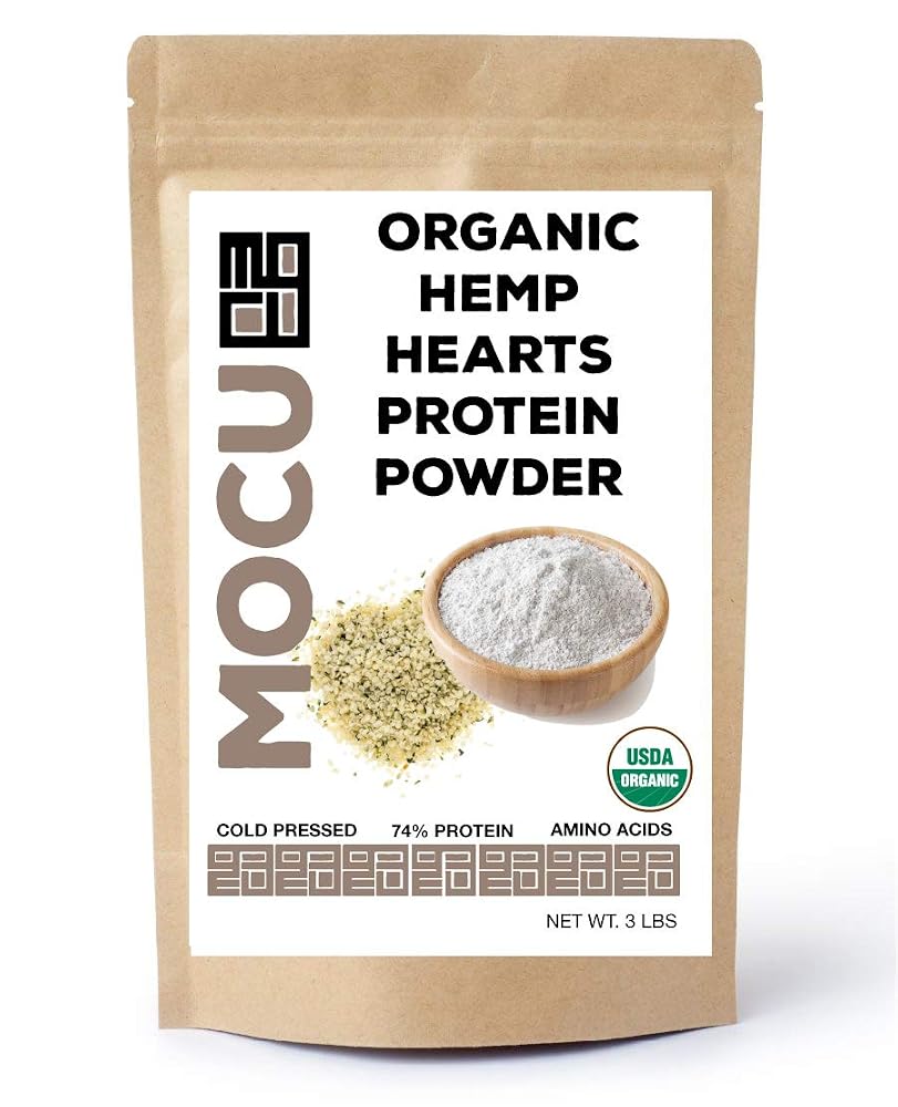 Sioditin MOCU Organic Hemp Heart Protein Powder - 6 lbs