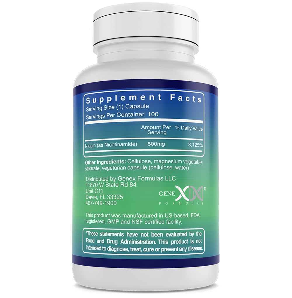 Genex Nicotinamide 500mg