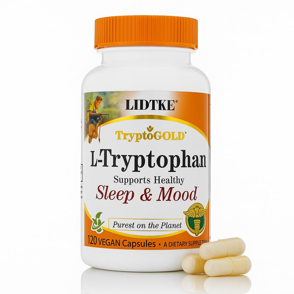 Lidtke L-Tryptophan Capsules - 120 Capsules