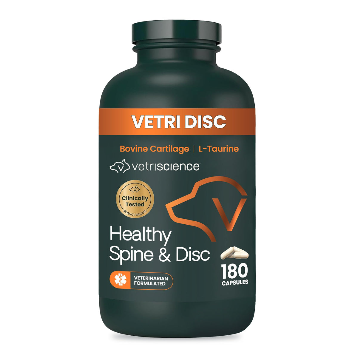 VetriScience Healthy Spine & Disc for Dogs - 180 Capsules