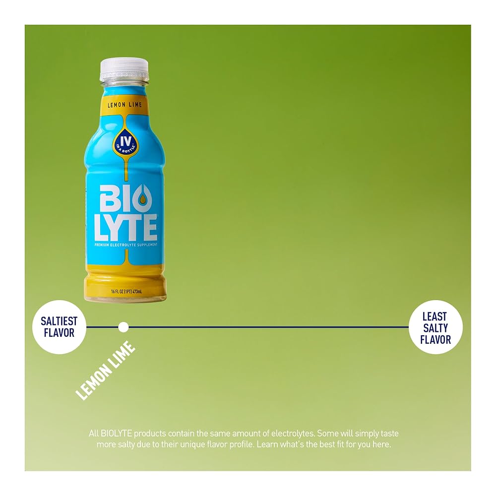BIOLYTE Electrolyte Drink Doctor-Formulated Hydration - 12 Pack - image 6