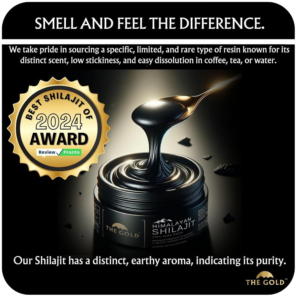 THEGOLD Shilajit Resin Pure Himalayan Organic - 50 Grams - image 4