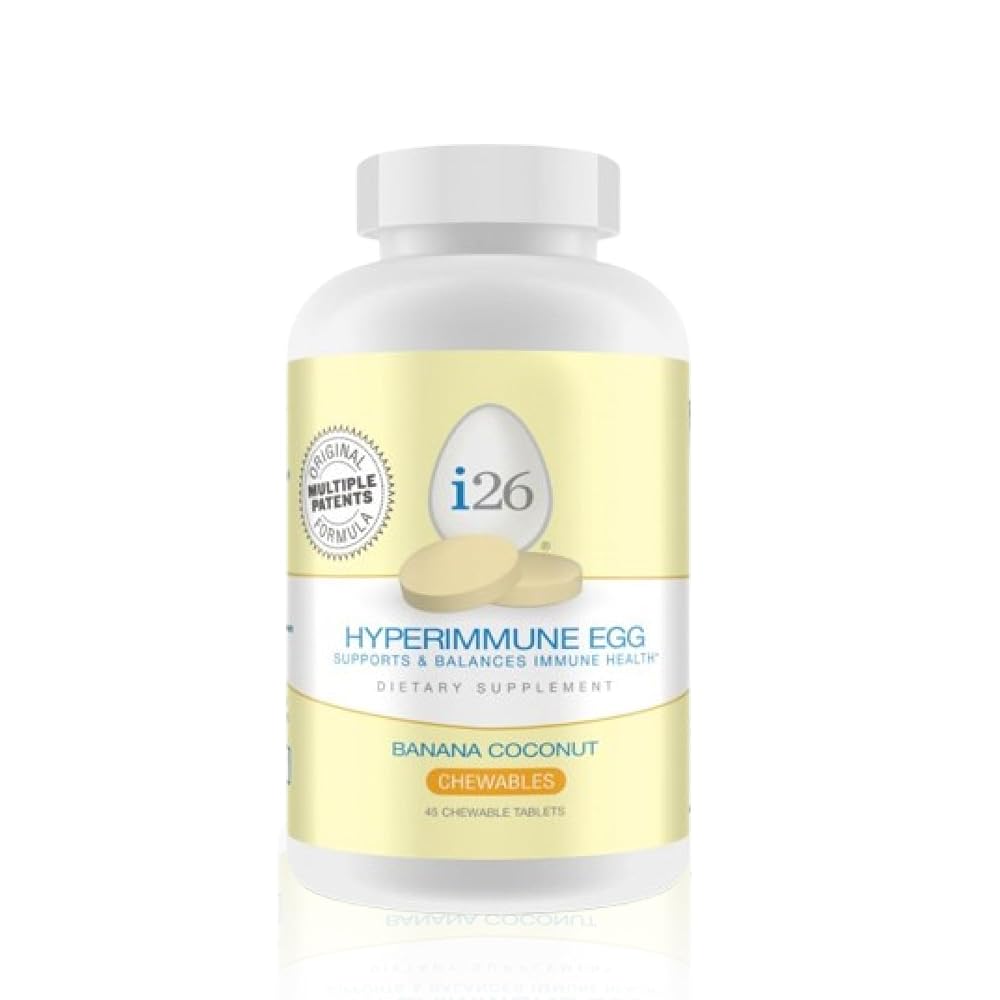 Youngevity i26 Hyperimmune Egg IgY Max Chewables - 45 Count