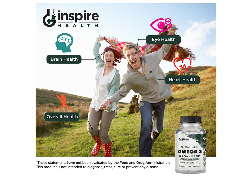 GINSPIRE NUTRITION The Very Best - Alge Omega 3 Vegan Supplement