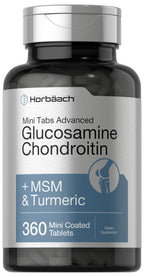 Horbäach Glucosamine Chondroitin MSM Turmeric - 360 Tablets