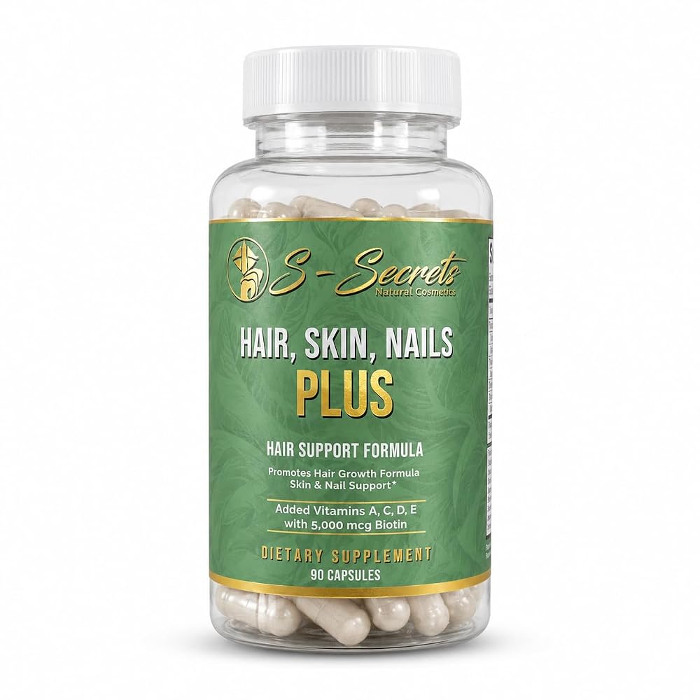 S-Secrets Hair, Skin & Nails Vitamin - 60 Capsules