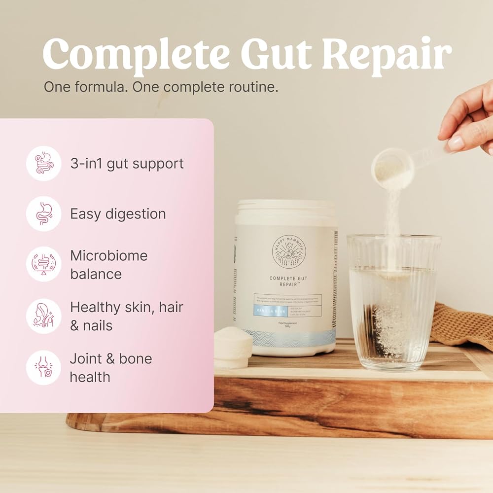 Happy Mammoth Complete Gut Repair Powder - 24 Servings - image 2