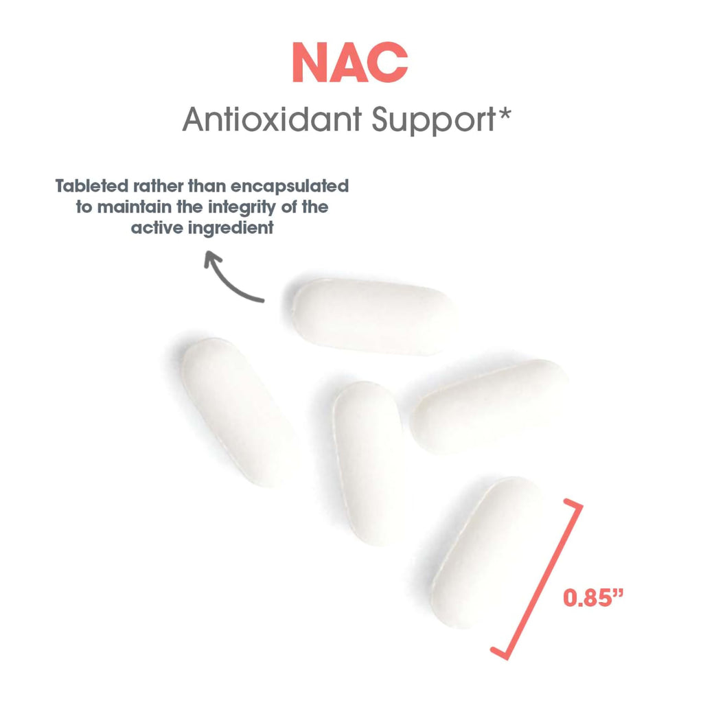 Allergy Research Group NAC N-Acetyl L-Cysteine 500 mg - 120 Tablets - image 5