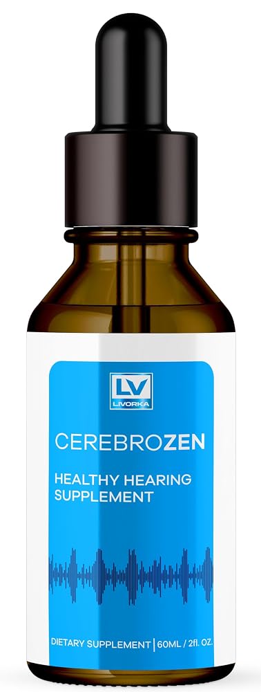 LIVORKA Cerebrozen Ear Drops Hearing Support - 2 Fl Oz
