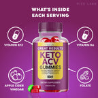 rize labs Great Results Keto ACV Gummies - 300 Gummies - image 4
