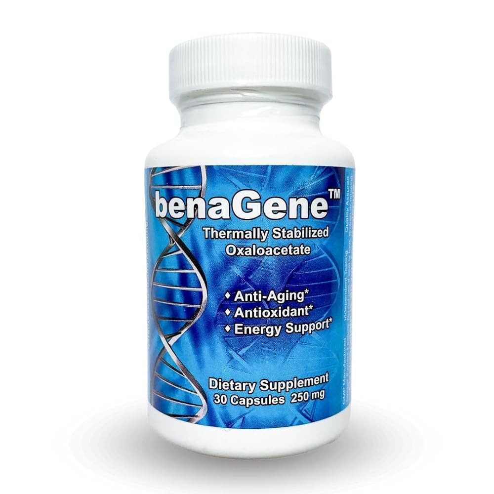 Benagene Oxaloacetate Supplement for Cellular Energy - 30 Capsules