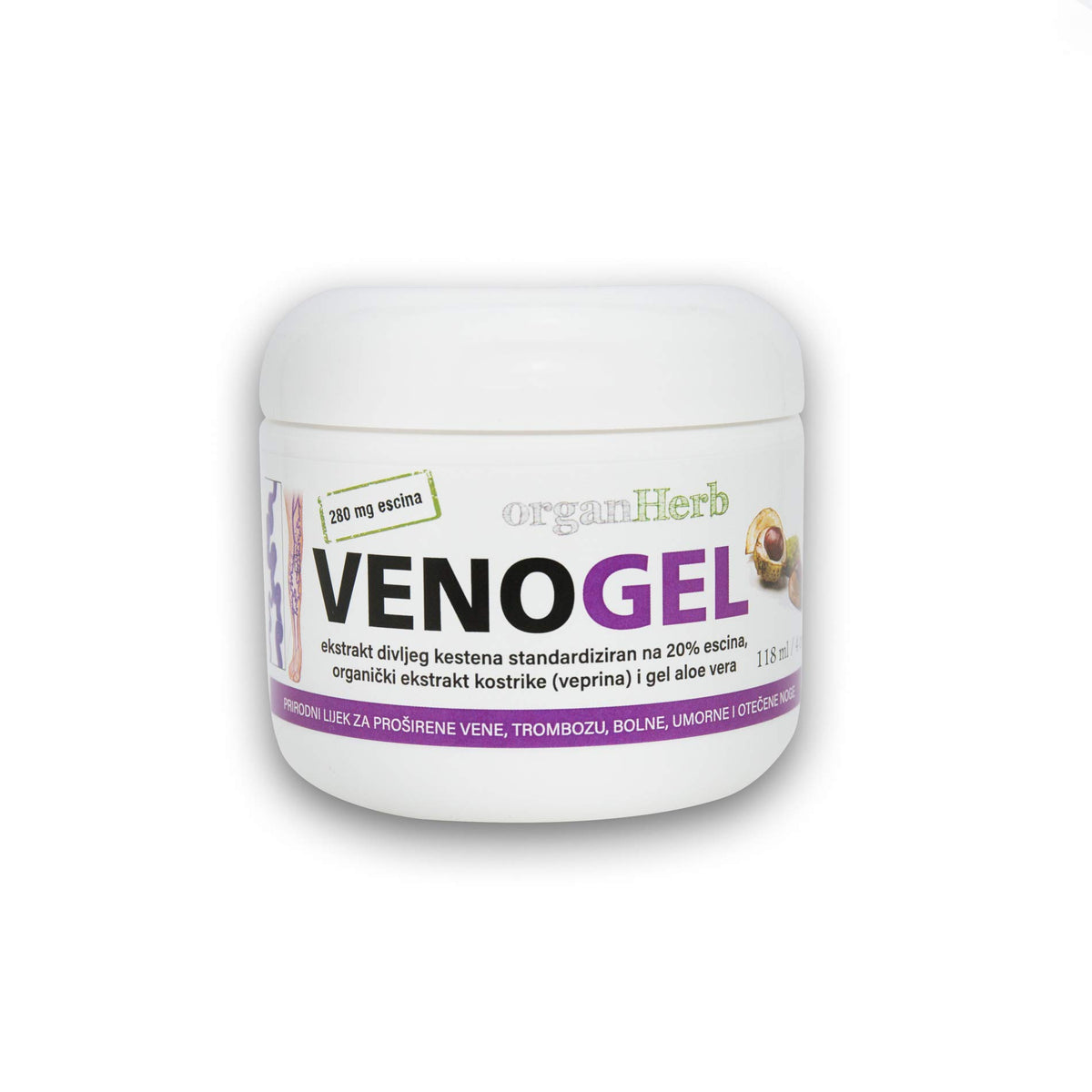 OrganHerb VenoGel Horse Chestnut Gel - 4 oz