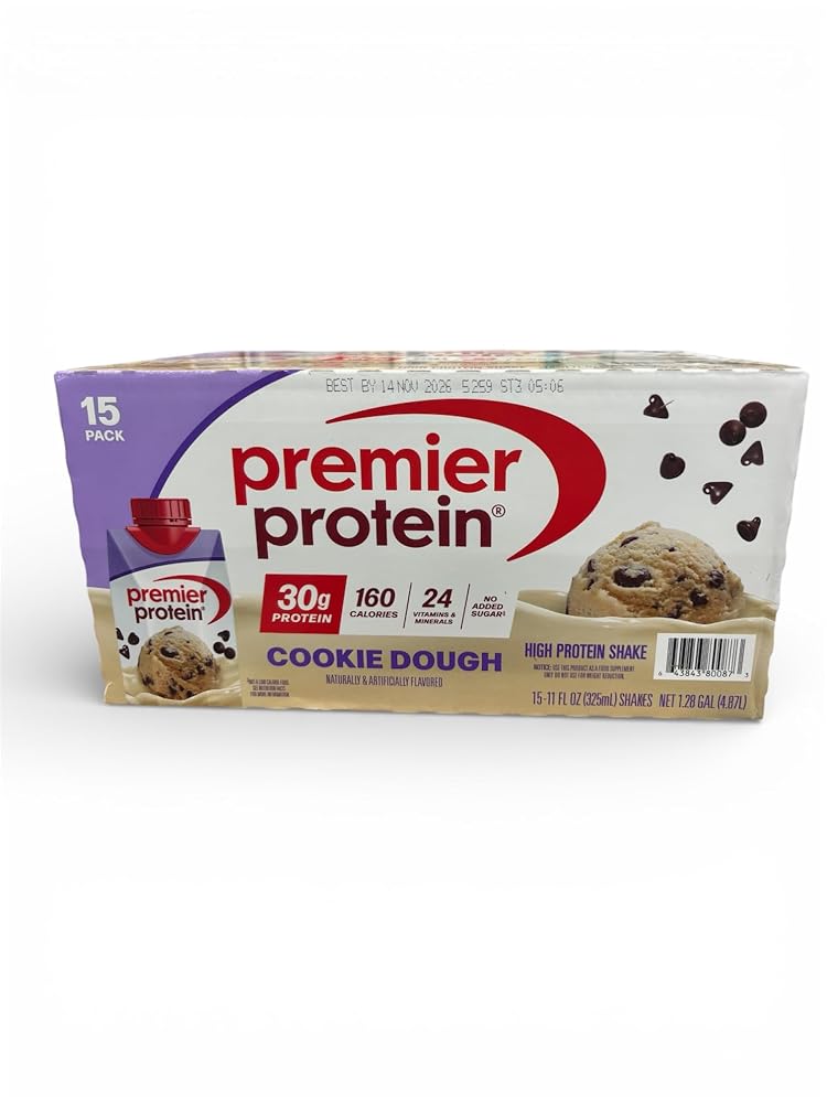 Premier Protein Cookie Dough High Protein Shake - 15 Pack - image 2