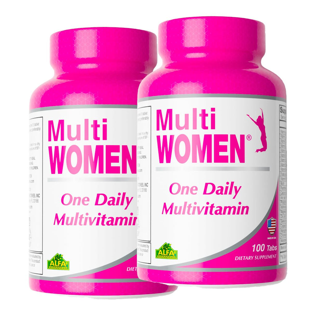 ALFA VITAMINS Multi Women Vitamins with Essential Nutrients - 200 Tablets