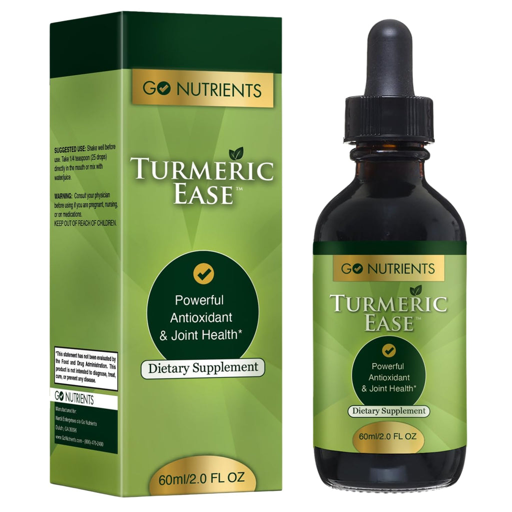 Go Nutrients Turmeric Ease Liquid Turmeric Drops - 2 Fl Oz - image 8
