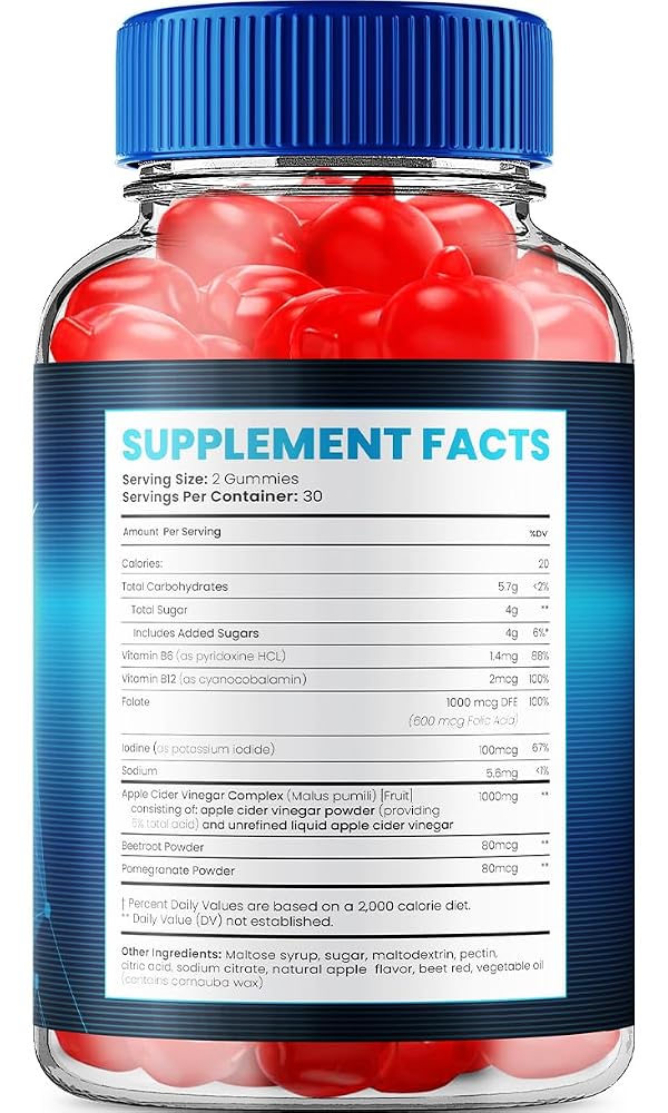 Indelo Fast Burn Keto ACV Gummies with Vitamin B12 - 300 Gummies - image 2