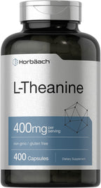 Horbäach HORBAACH Capsules L Theanine 400Mg Gluten Free Bottle N
