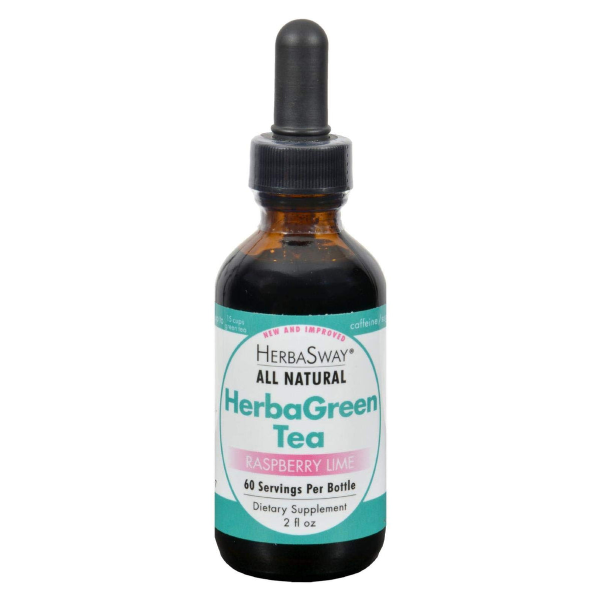 Herbasway HerbaGreen Tea Raspberry Lime - 2 fl oz
