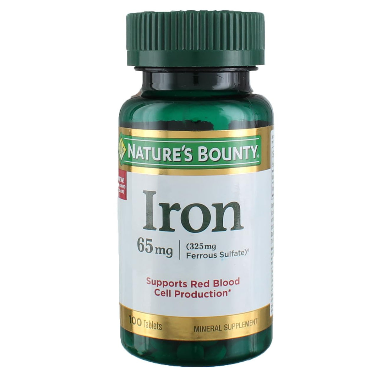 Nature's Bounty Iron 65 mg - 200 Tablets