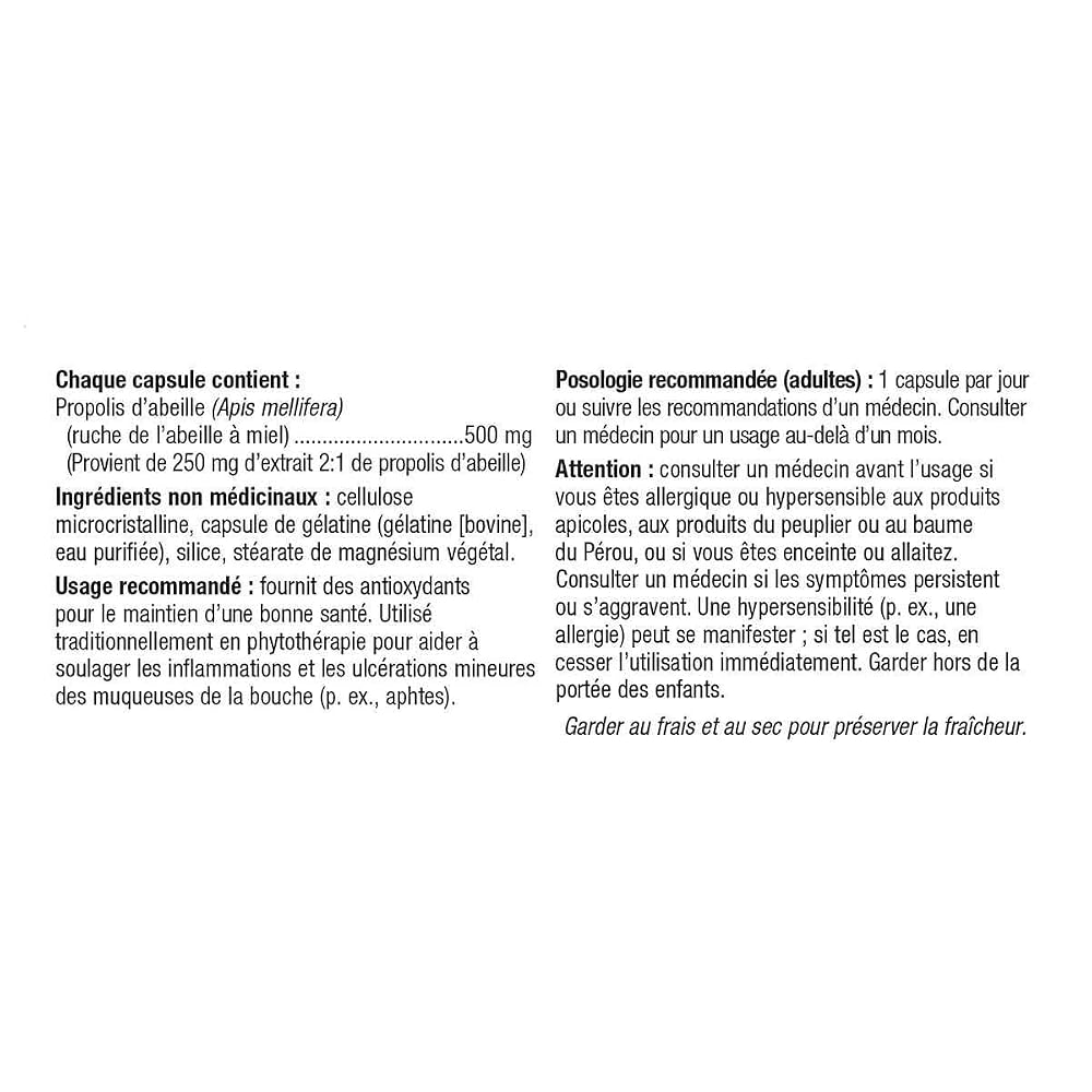 Holista Bee Propolis 500mg - 200 Capsules - image 3