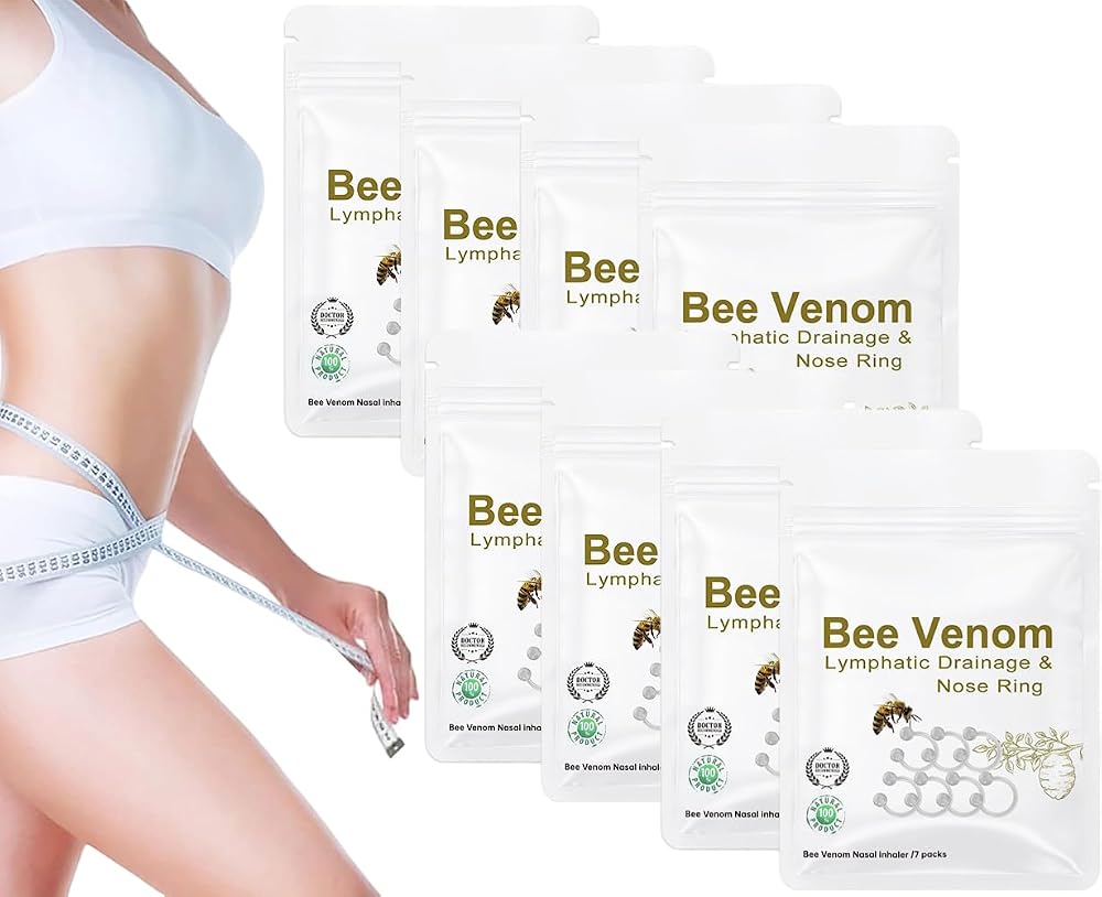 GUUZOGG Bee Venom Nasal Oil Ring - 8 Bags/56 Pieces