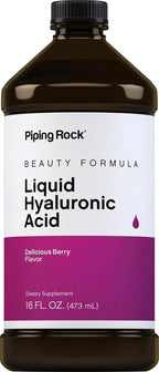Piping Rock Liquid Hyaluronic Acid 100mg - 16 fl oz