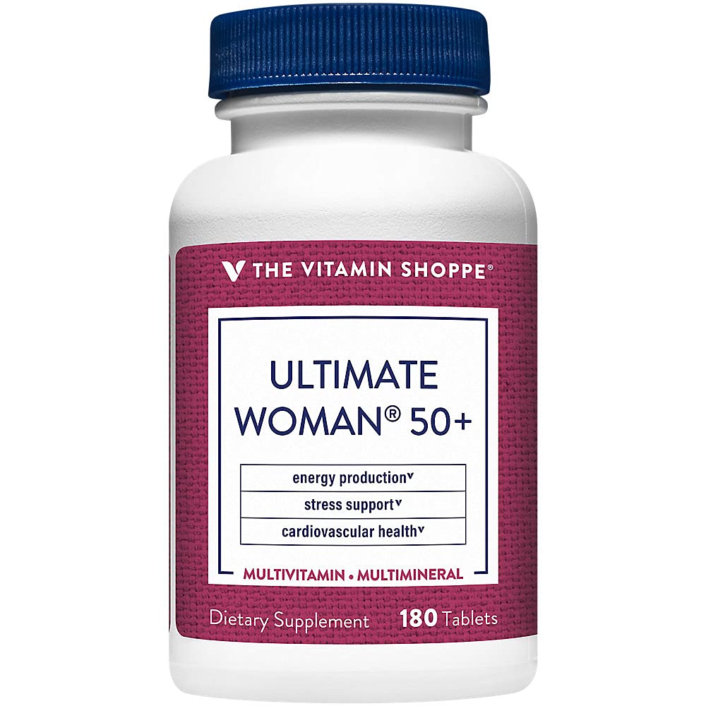 The Vitamin Shoppe Ultimate Woman 50+ Multivitamin - 180 Tablets